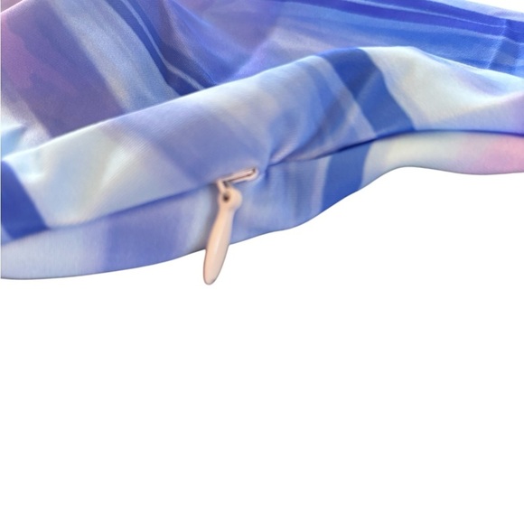 PatPat Toddler 3-4YR Bikinis Set Ruffled Top Bottom & Mermaid Tail 3PC Swimsuit - Picture 6 of 8